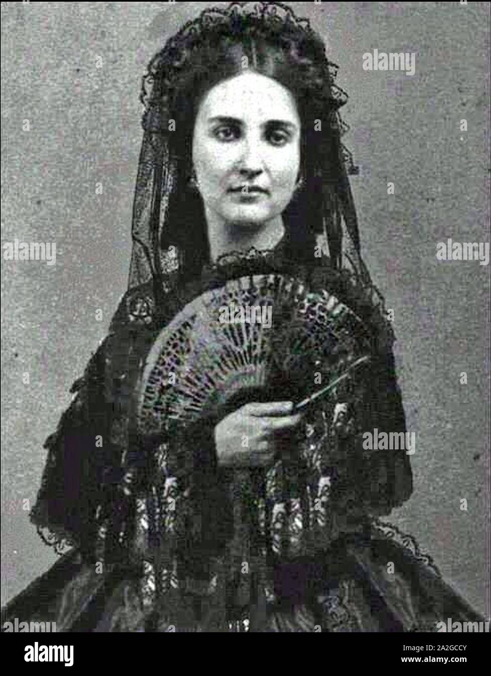 Empress Carlota of Mexíco (1840 -1927 Stock Photo - Alamy