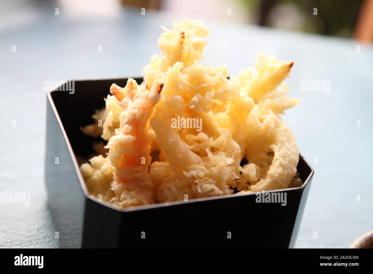 Tempura Fried shrimp Japanese style Stock Photo Alamy