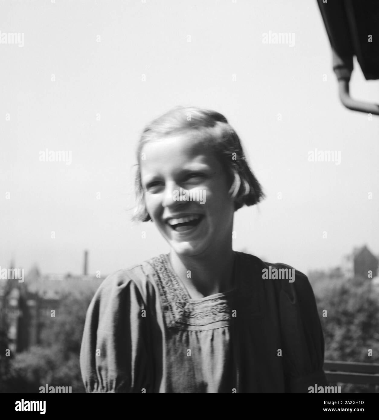 Kinder aus der Stadt Stendal, Deutschland 1930er Jahre. Children from the city of Stendal, Germany 1930s. Stock Photo