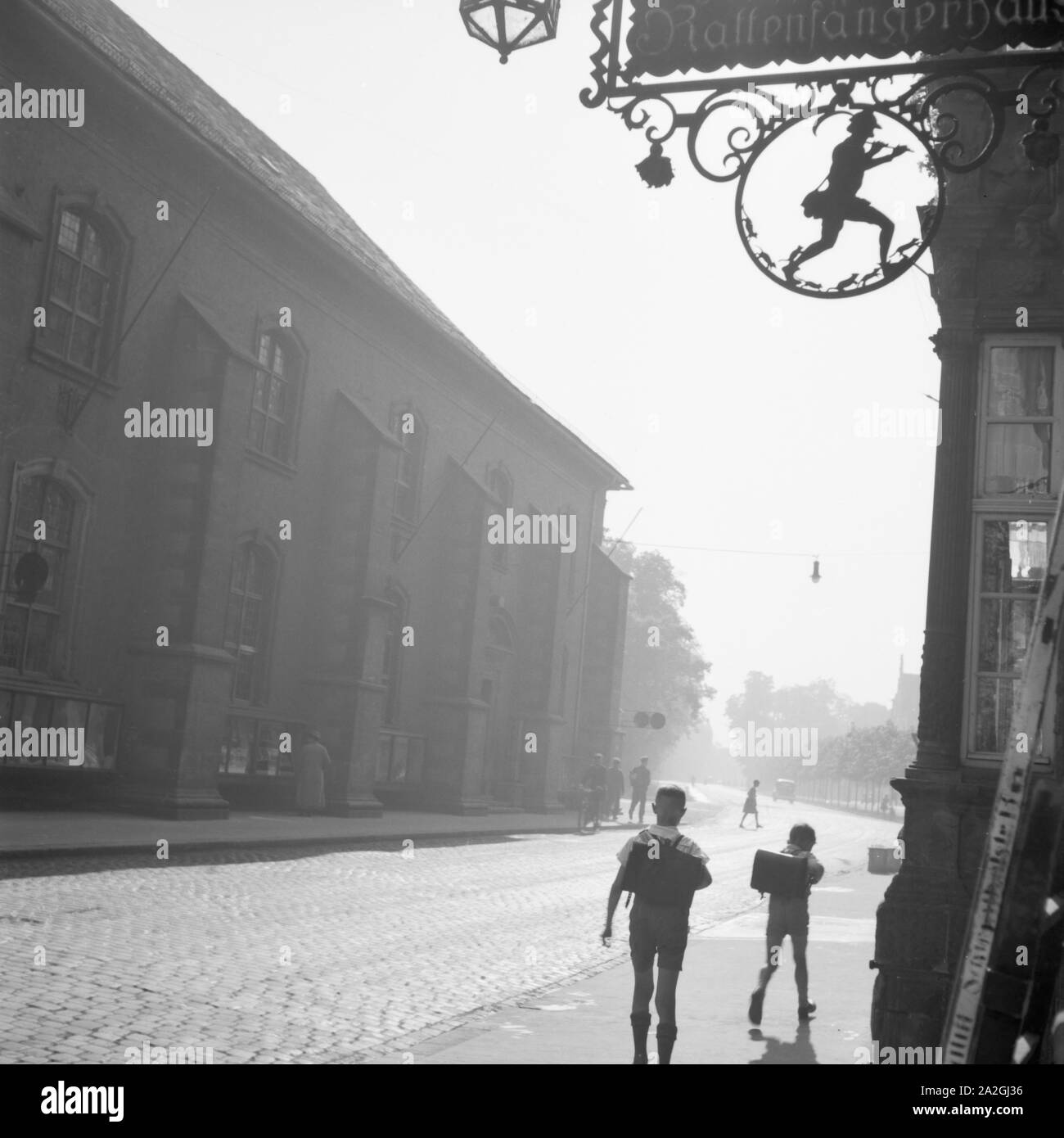 School Lane Black And White Stock Photos Images Alamy