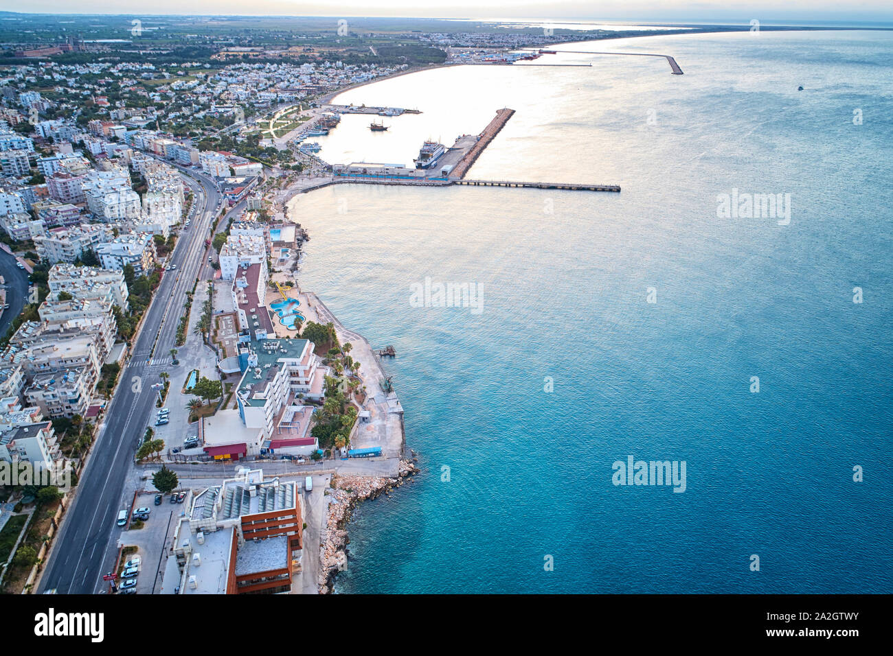 Aerial View Of Town High Resolution Stock Photography and Images - Alamy