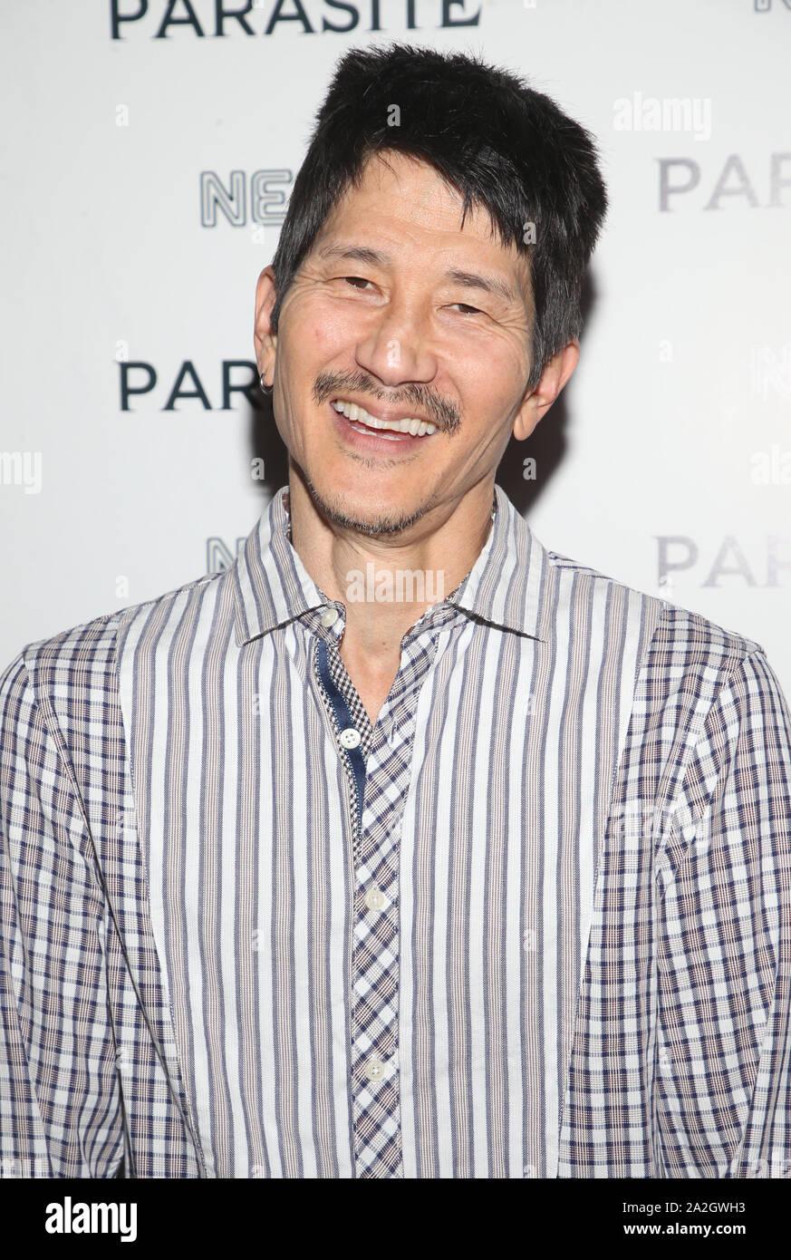 Hollywood, Ca. 2nd Oct, 2019. Greg Araki, at Neon Presents Los Angeles Premiere Of 'Parasite' at ArcLight Hollywood in Hollywood, California on October 2, 2019. Credit: Faye Sadou/Media Punch/Alamy Live News Stock Photo