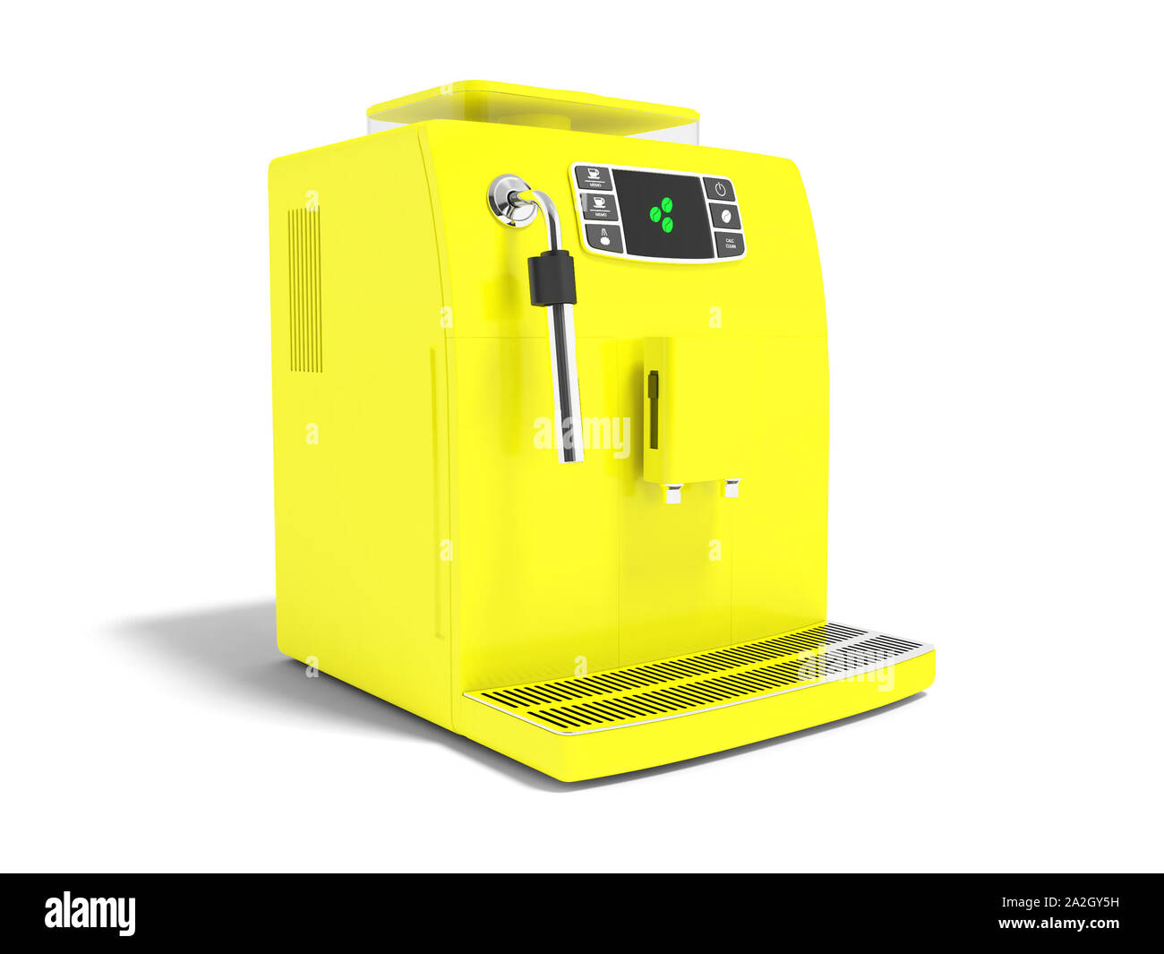 https://c8.alamy.com/comp/2A2GY5H/modern-yellow-coffee-machine-for-two-mugs-for-coffee-for-brewing-3d-render-on-white-background-with-shadow-2A2GY5H.jpg