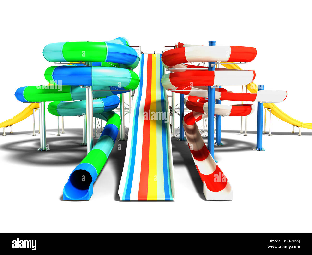 3d roller coaster ride hi-res stock photography and images - Alamy