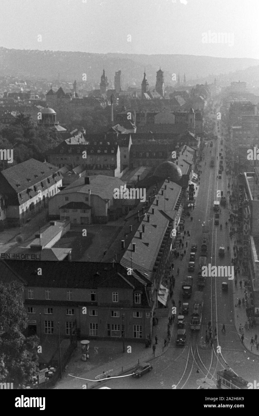 Deutschland 1930er jahre view to the city of stuttgart hires stock photography and images Alamy