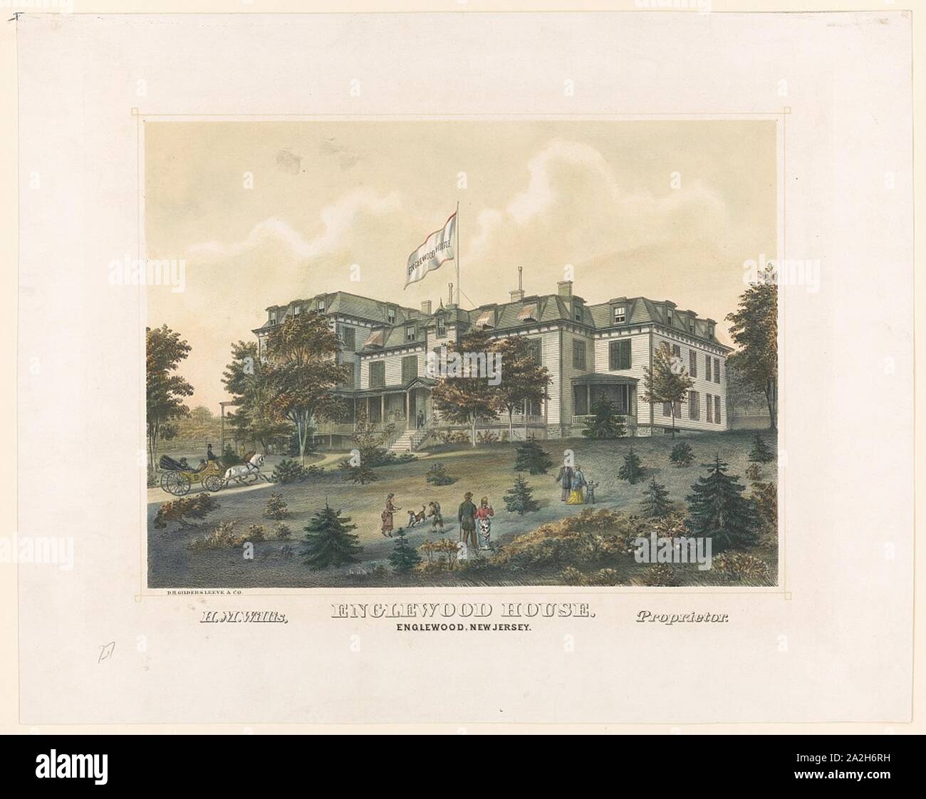 Englewood house, Englewood, New Jersey. H.M. Willis, proprietor D.H