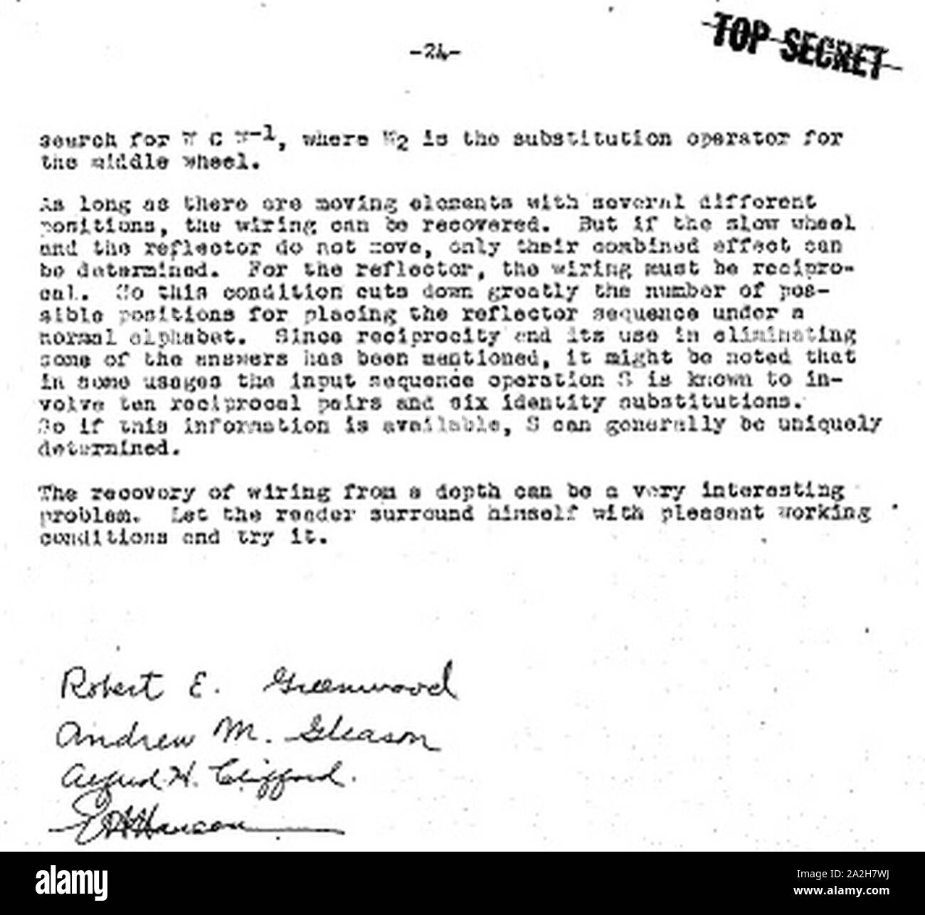 Historical enigma Black and White Stock Photos & Images - Alamy