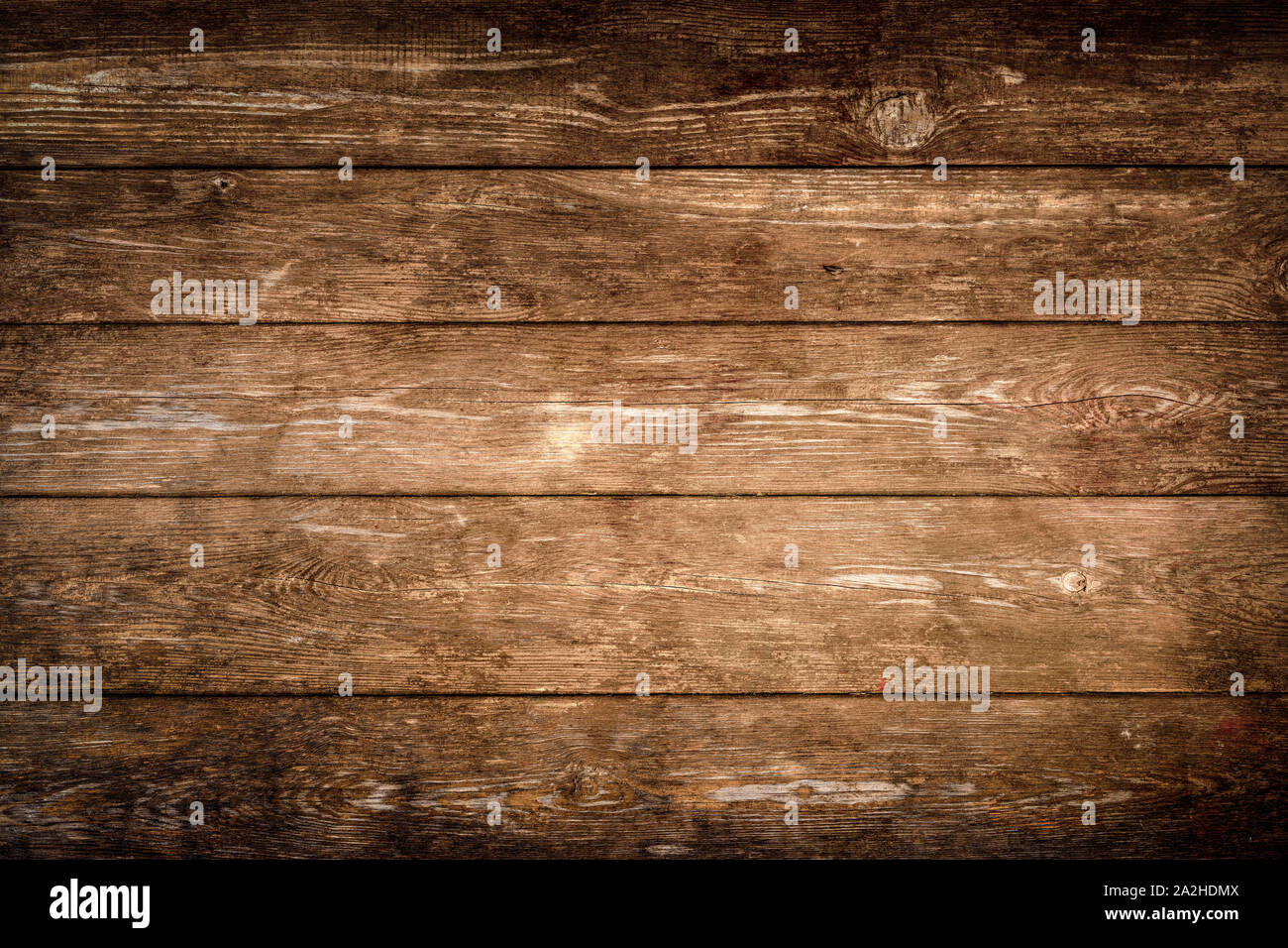 Rustic wood planks background Stock Photo