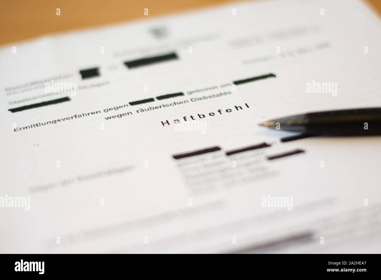 Arrest Warrant High Resolution Stock Photography And Images - Alamy