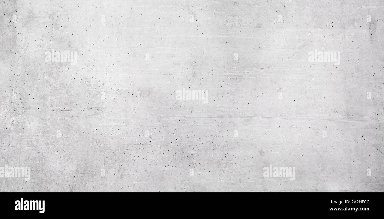 Texture of old white concrete wall for background Stock Photo
