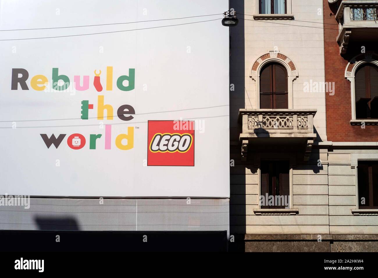 Lego rebuild the world ad hotsell