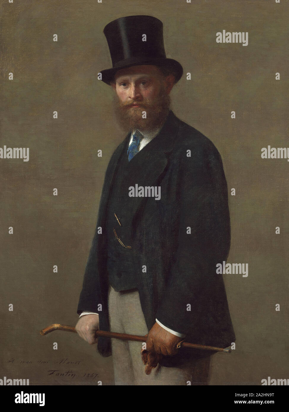 Édouard Manet. Henri Fantin-Latour; French, 1836-1904. Date: 1867