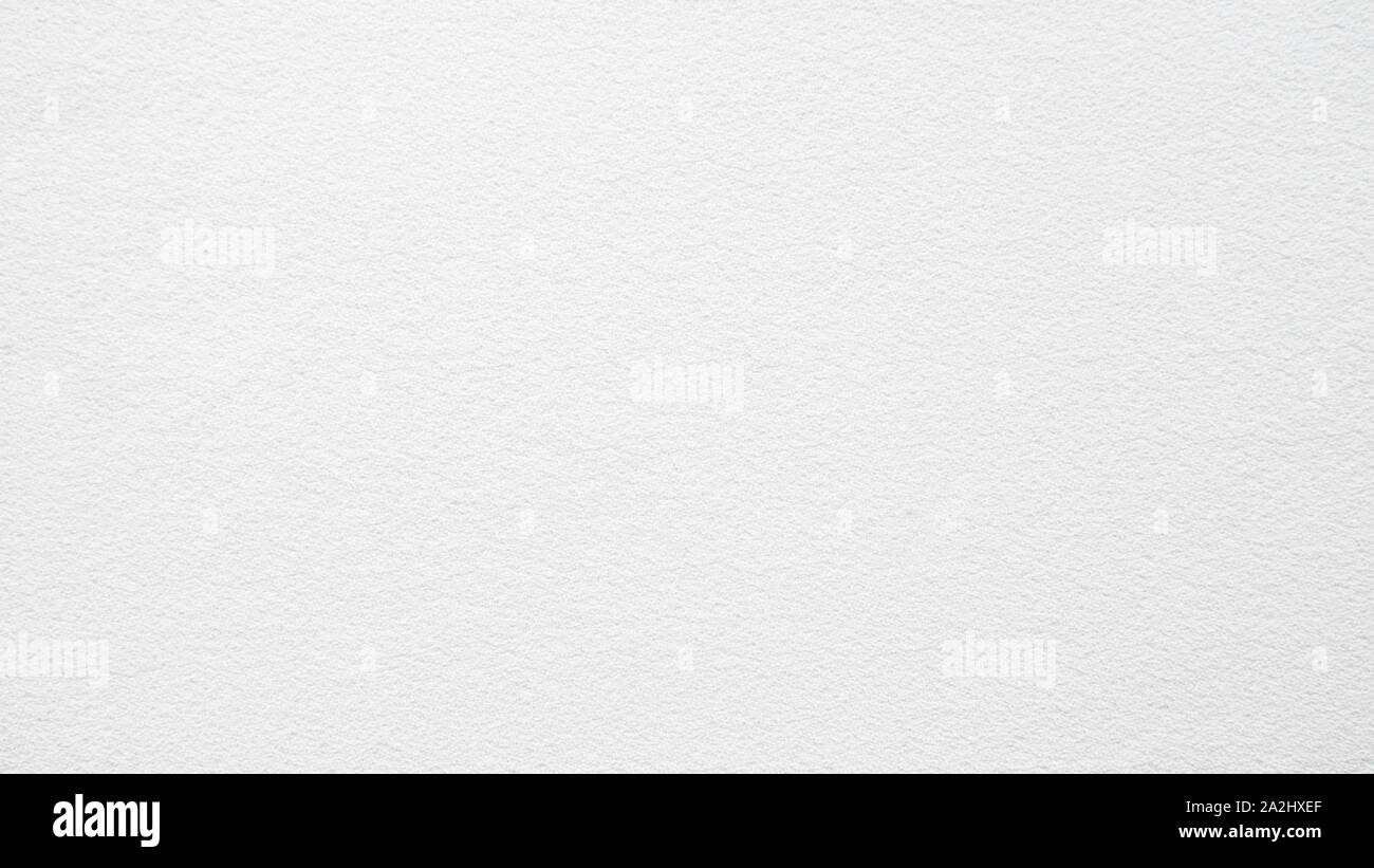 Blank white concrete wall white color for texture background Stock Photo