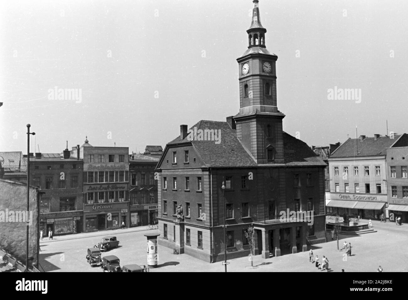 Deutsches reich 1930er jahre trip to gleiwitz in upper silesia hires