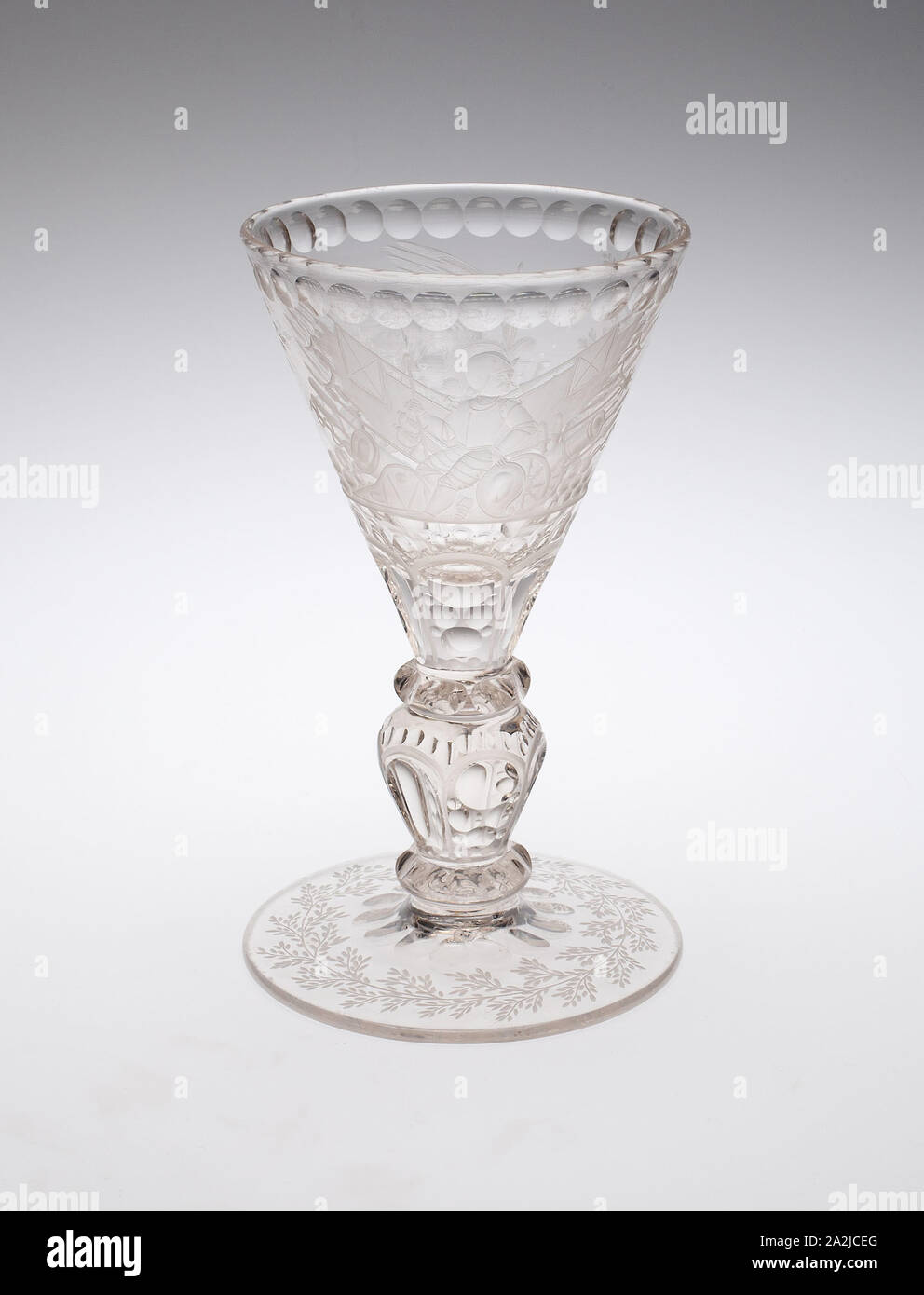 Goblet, Late 17th century, Germany, Potsdam, Potsdam, Glass, blown