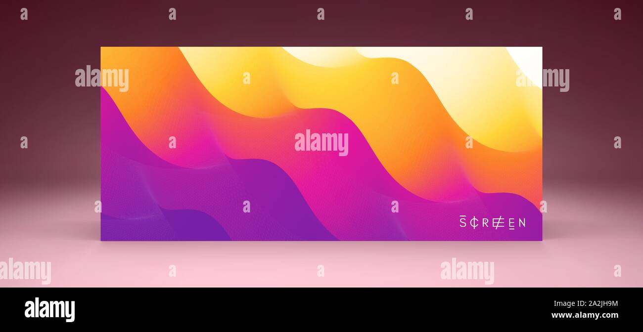 Abstract background with dynamic effect. Modern pattern. Vector ...