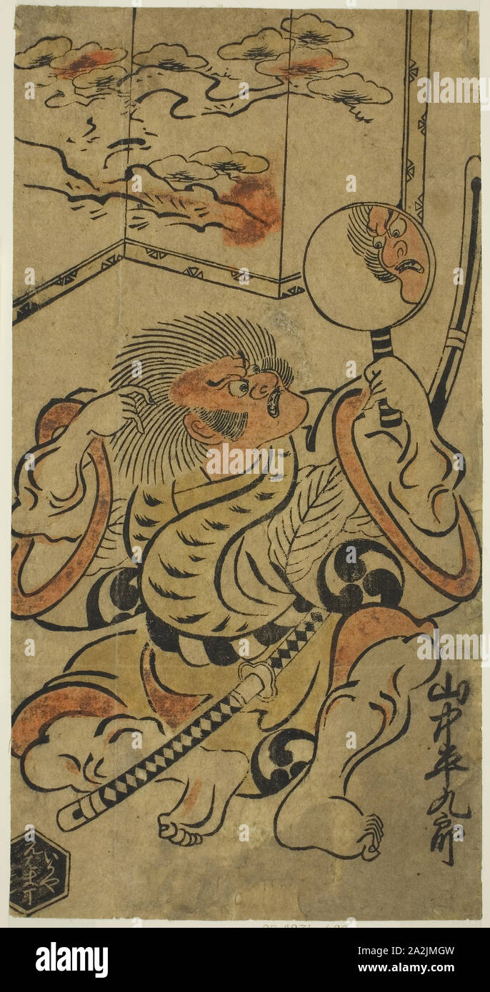 The Actor Yamanaka Heikuro I C 1705 Attributed To Torii Kiyonobu I Japanese 18th Century Japan Hand Colored Woodblock Print Hosoban Tan E 29 2 X 15 2 Cm 11 1 2 X 6 In Stock Photo Alamy