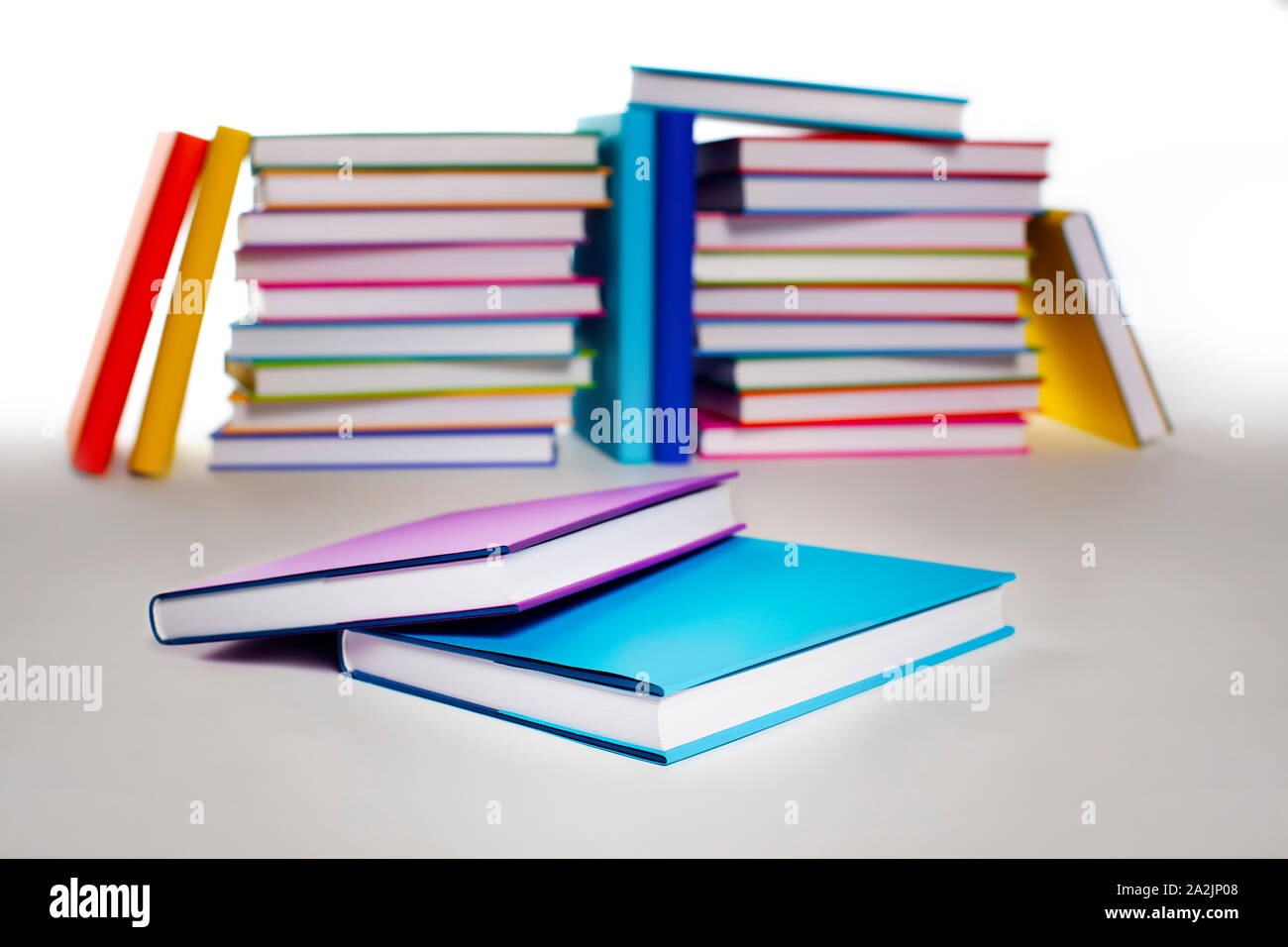 Reading colors your life! V9 Stock Photo