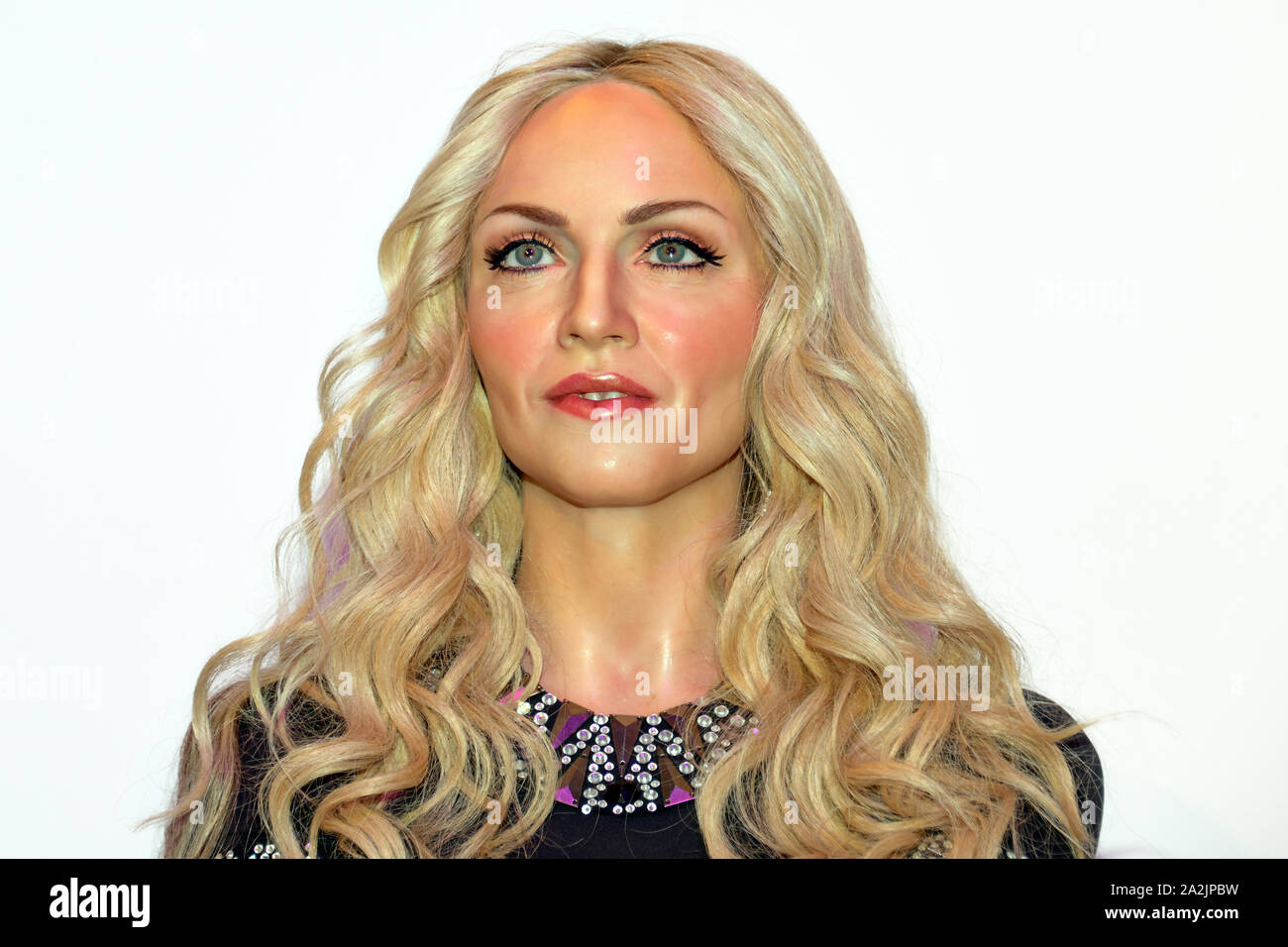 Madonna in Madame Tussauds Las Vegas NV, USA 30-09-18. She is a popular legend Stock Photo