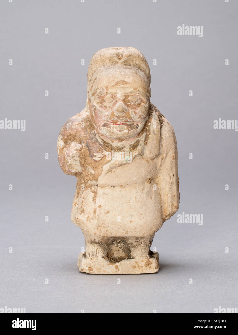 Dwarf, Tang dynasty (618–906), China, Earthenware Stock Photo