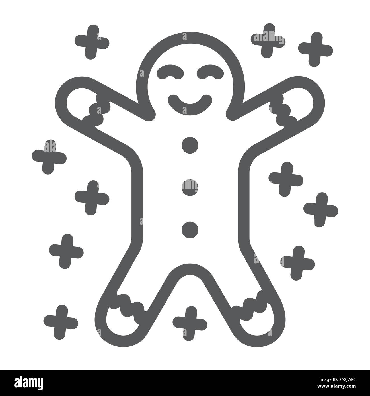 Gingerbread Pattern Vector Graphics High Resolution Stock Photography ...