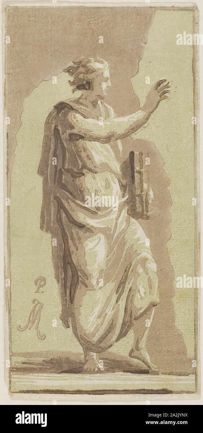 Young Man Standing, 1721, Conte Anton Maria Italian, 16801767