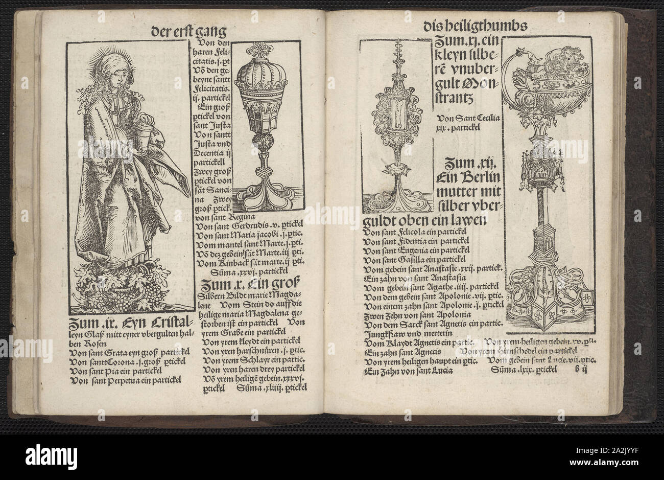 Wittenberger heiligthumsbuch hires stock photography and images Alamy