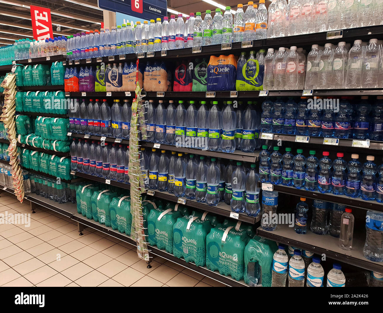 Bottled water supermarket bottles hires stock photography and images
