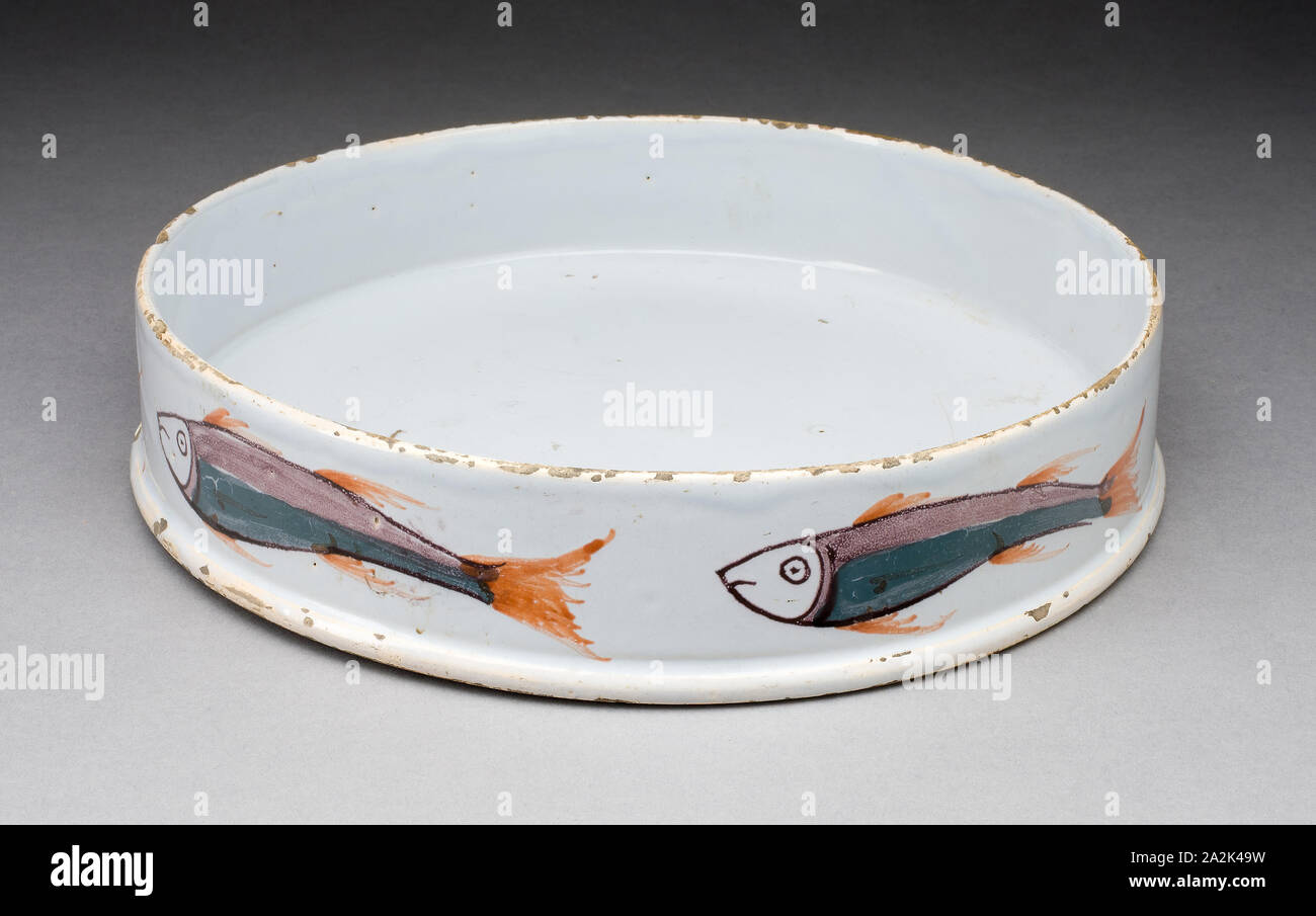 Char Pot, 1750/70, Manufactured by Old Haymarket Pottery, Liverpool