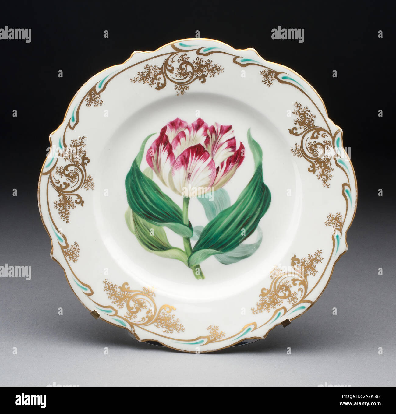 Plate, c. 1825, Spode Pottery & Porcelain Factory, English, founded 1776, Stoke on Trent