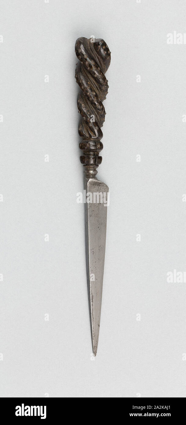 dirk 17th century spanish spain horn grip and silver nails l 203 cm 8 in 2A2KAJ1