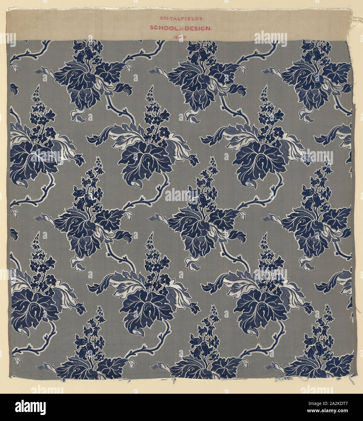 Self patterned by ground weft floats in satin weave areas hires stock