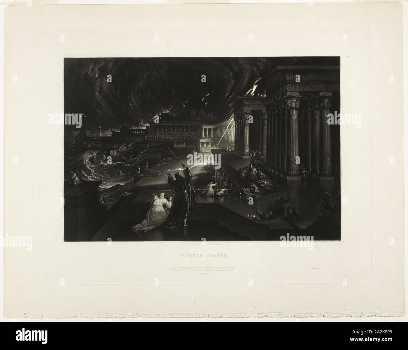 Seventh Plague, from Illustrations of the Bible, 1833, John Martin