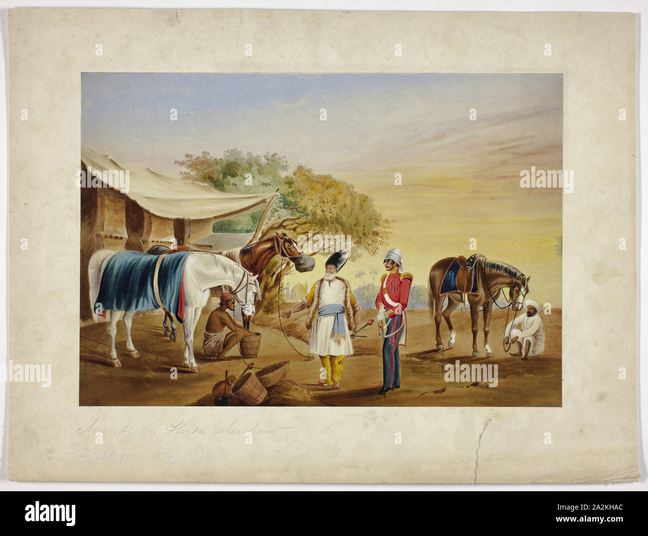 Arab horse merchant hires stock photography and images Alamy