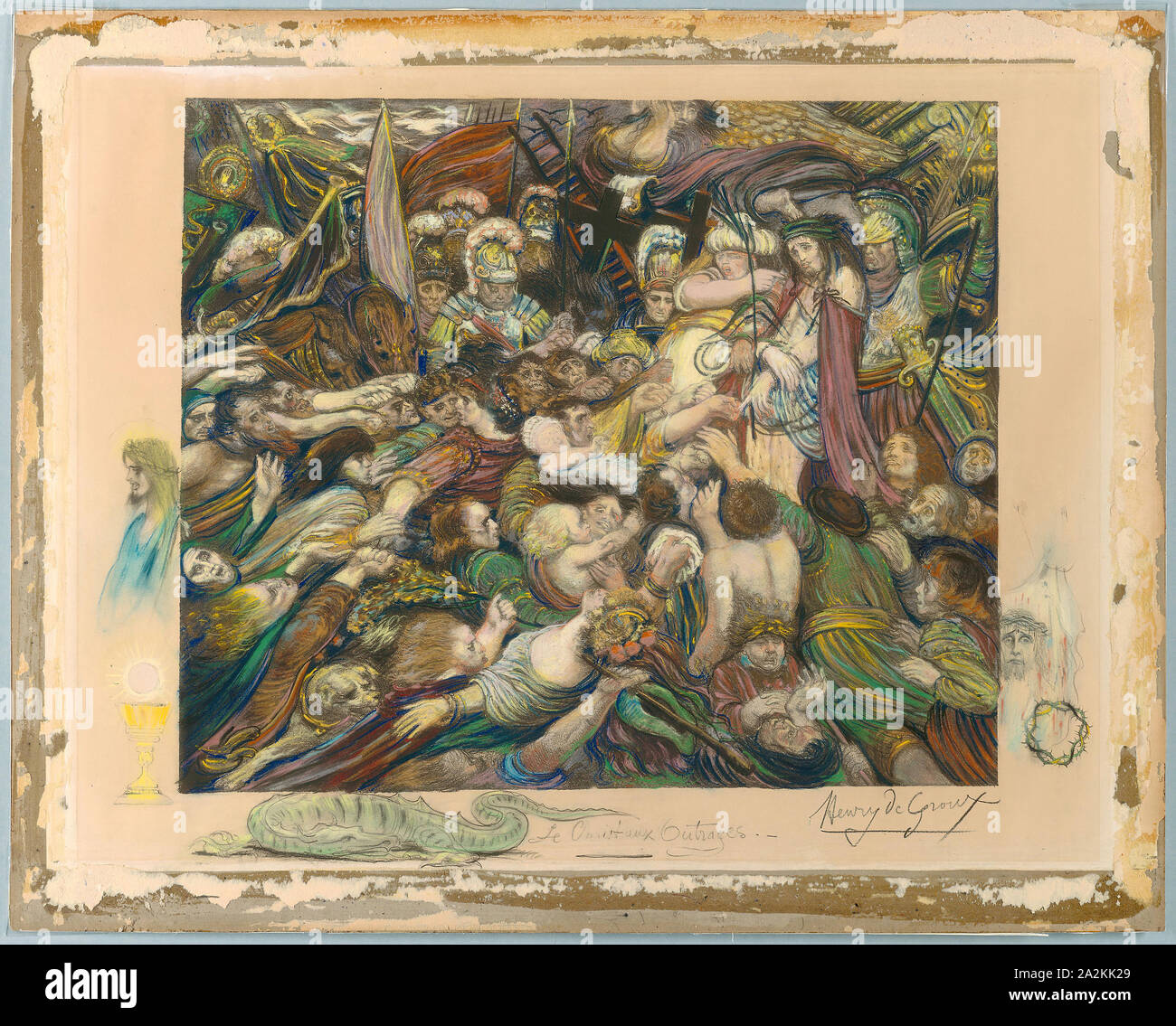 Crayon lithograph on wove paper hires stock photography and images Alamy