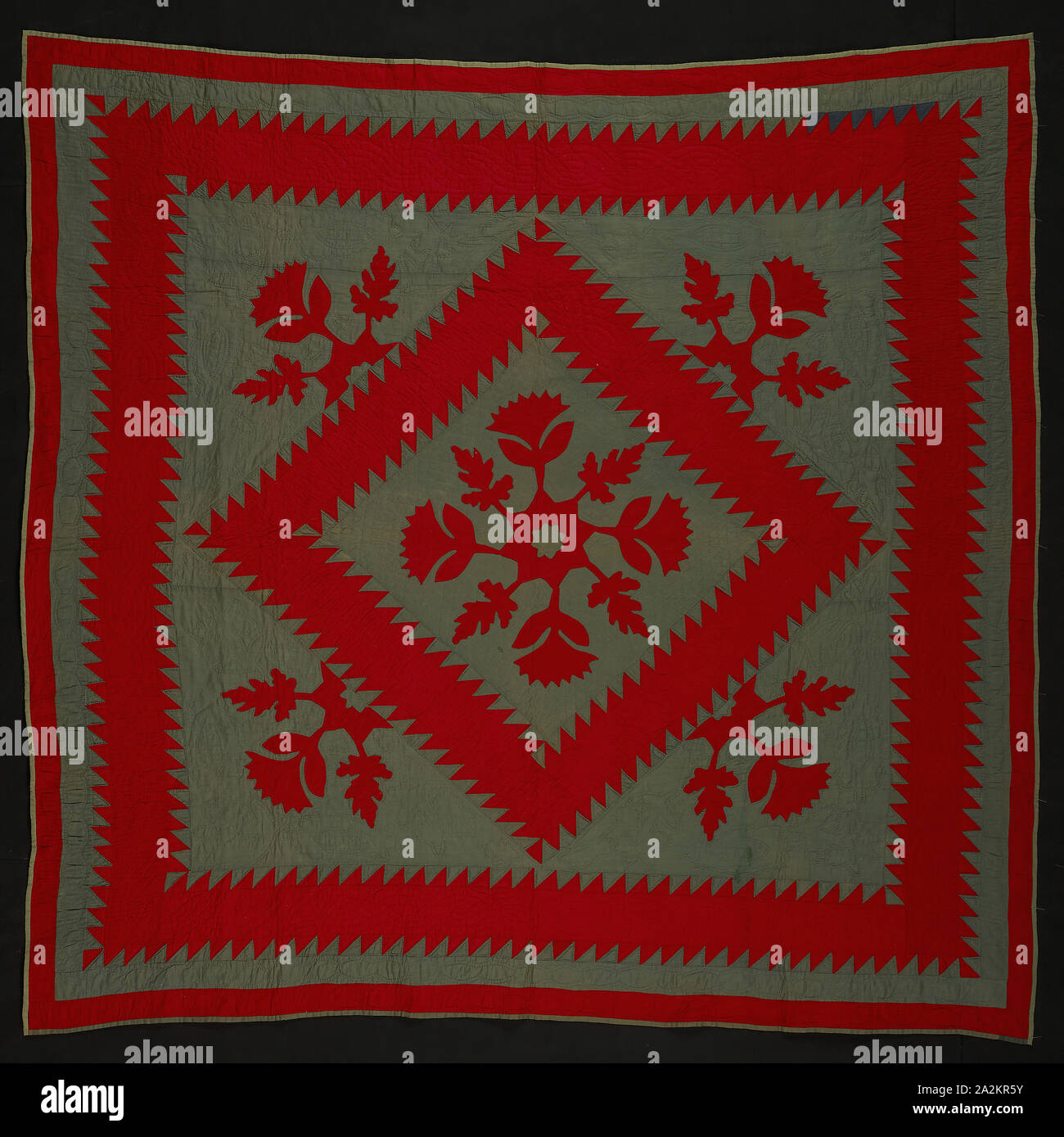 jagged x quilt