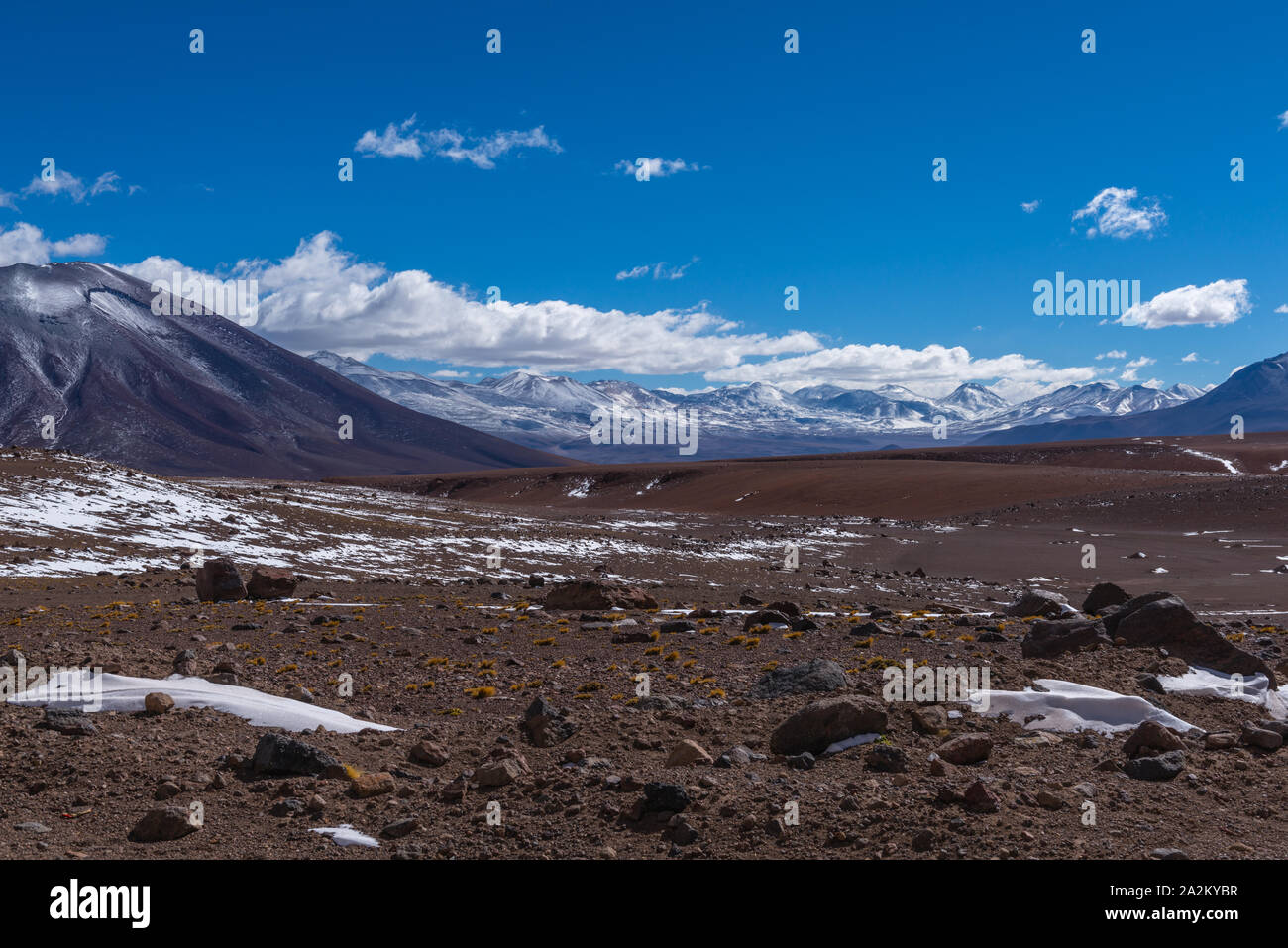 Along the National Road from San Pedro de Atacama, Chile, to the Argentine border town of Jama, Republic of Chile, Latin America Stock Photo