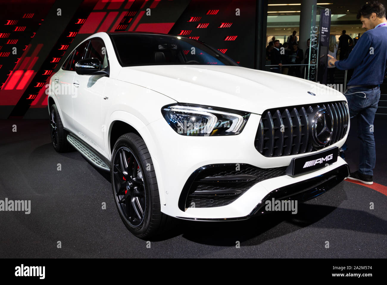 Frankfurt Germany Sep 10 2019 New 2020 Mercedes Amg Gle