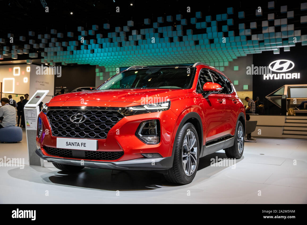 Frankfurt Germany Sep 11 2019 New 2020 Hyundai Santa Fe Car Showcased At The Frankfurt Iaa Motor Show 2019 Stock Photo Alamy Frankfurt Germany Sep 11 2019 New 2020 Hyundai Santa Fe Car Showcased At The Frankfurt Iaa Motor Show 2019 Stock Photo Alamy