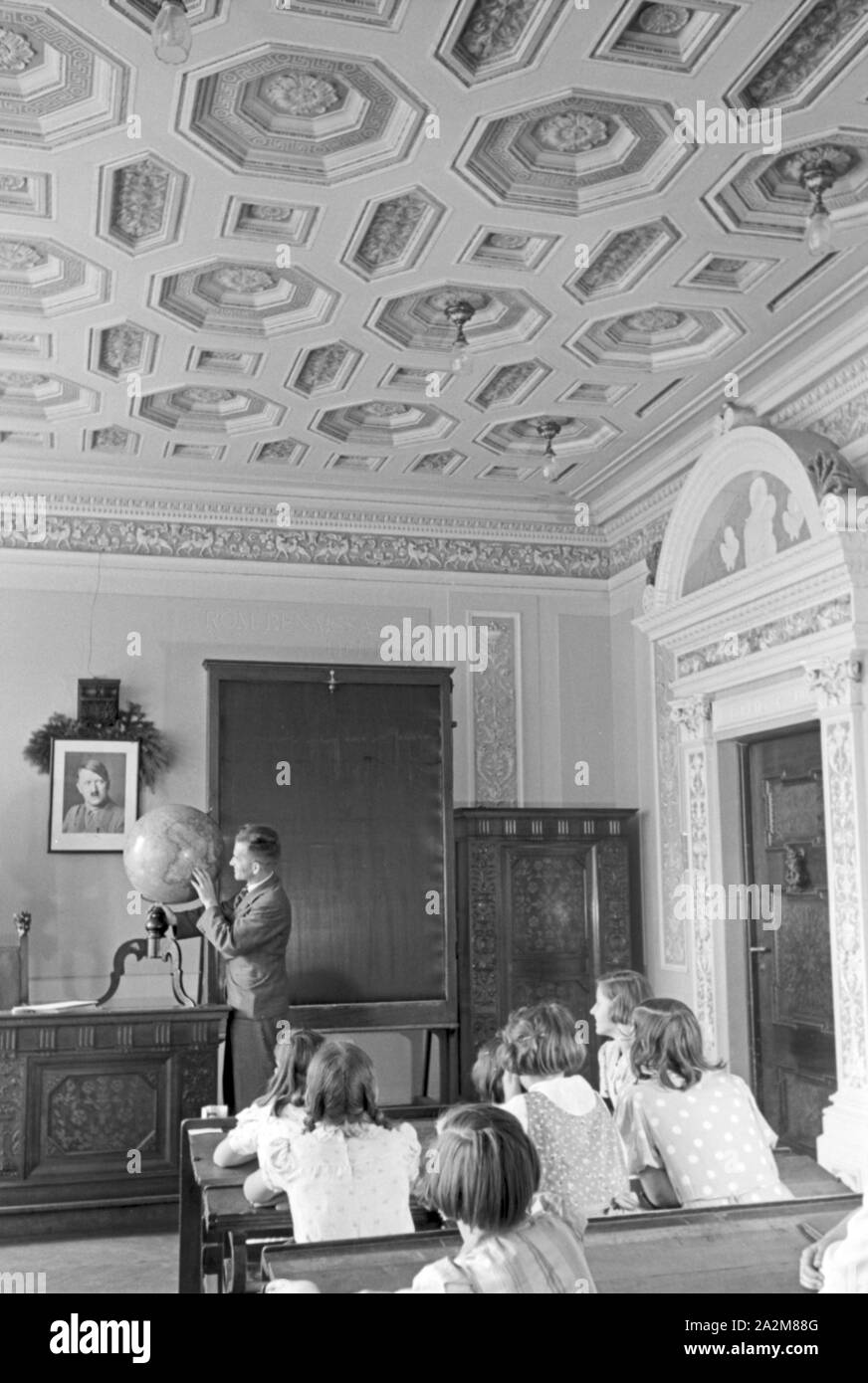 School Interior 1930s Stock Photos School Interior 1930s