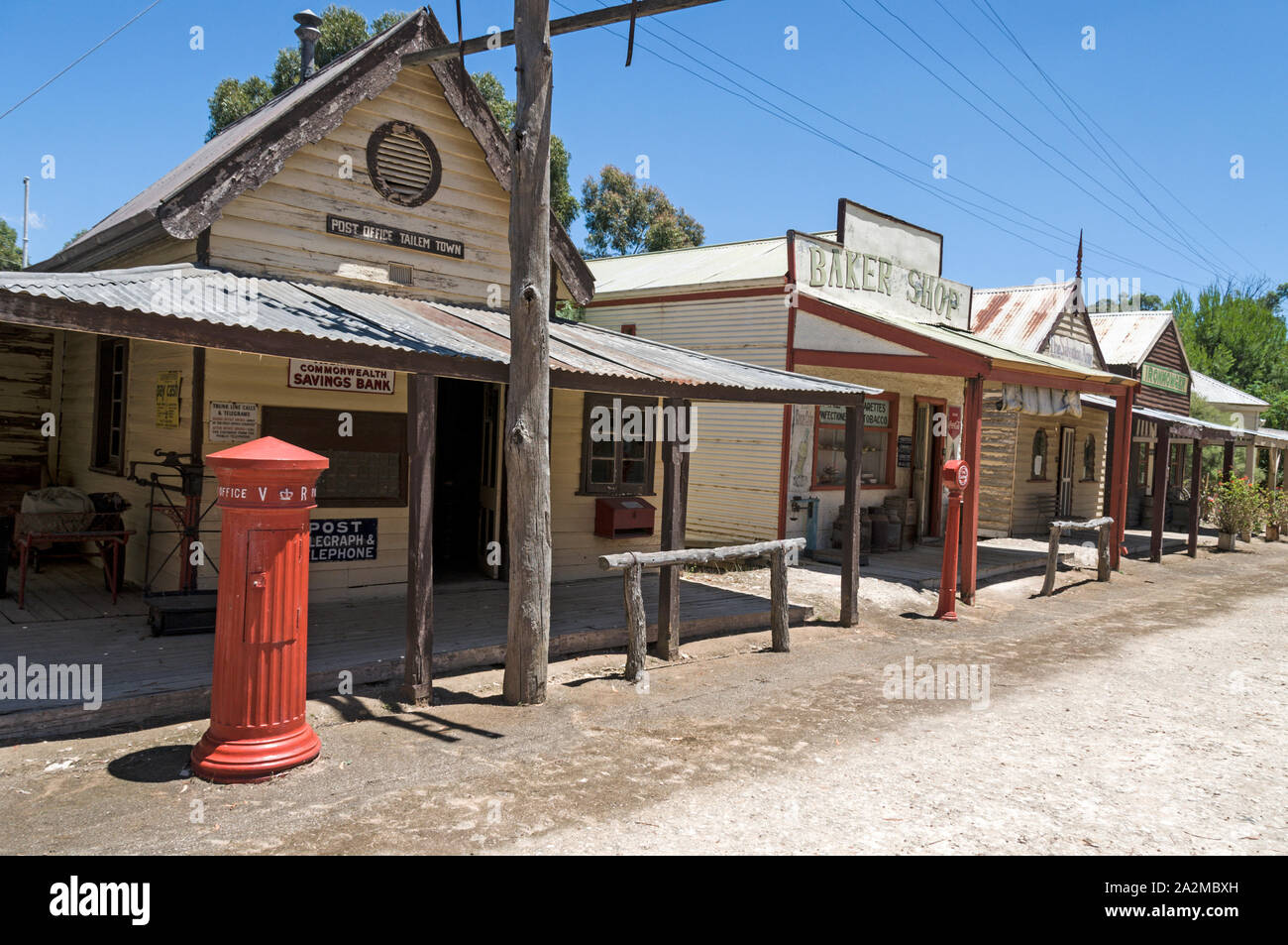 Old Tailem Town Pioneer Village, Australia’s largest pioneer village museum. The Post Office