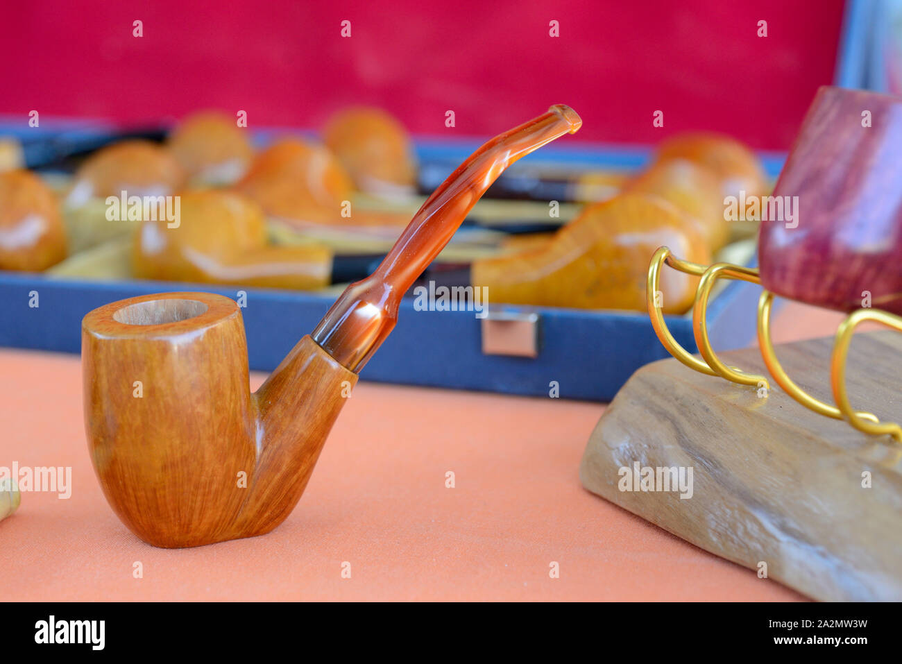 Tobacco Smoking Pipe Stock Photo Alamy