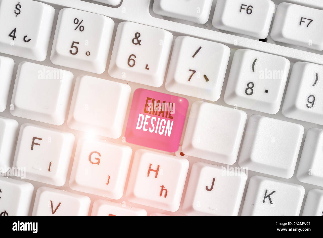 Handwriting text writing Email Design. Conceptual photo reusable HTML ...