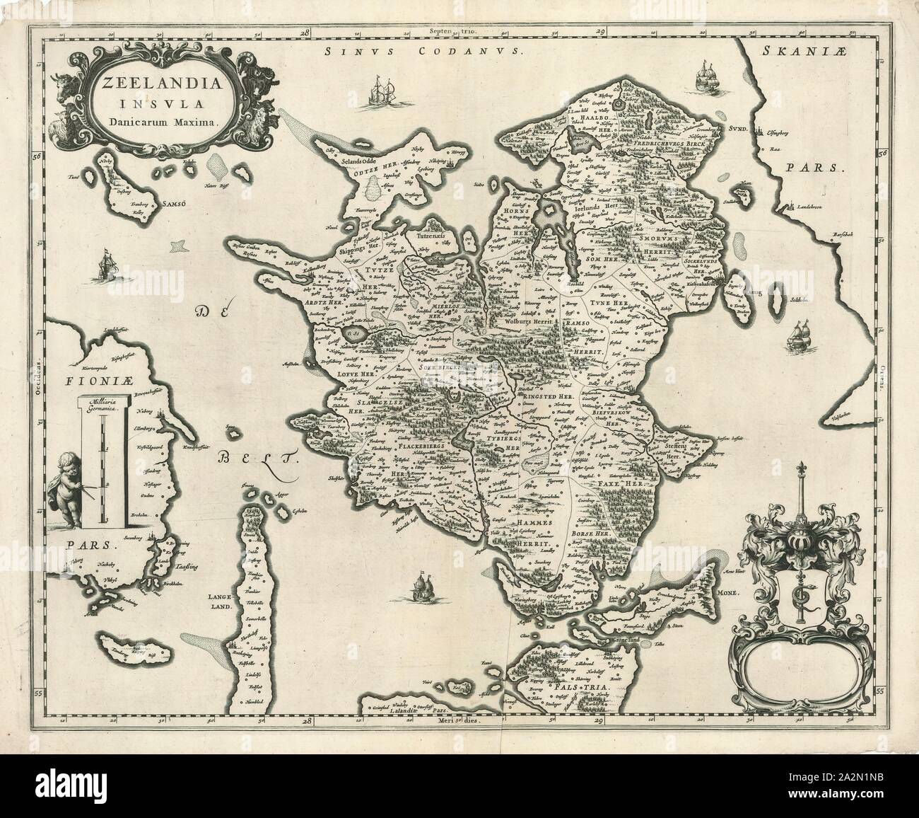 Zeelandia map hi-res stock photography and images - Alamy
