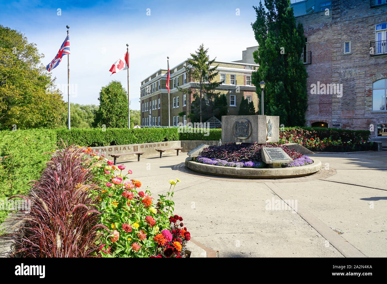 Landmarks and street view and monuments in Stratford, Ontario, Canada, Stock Photo