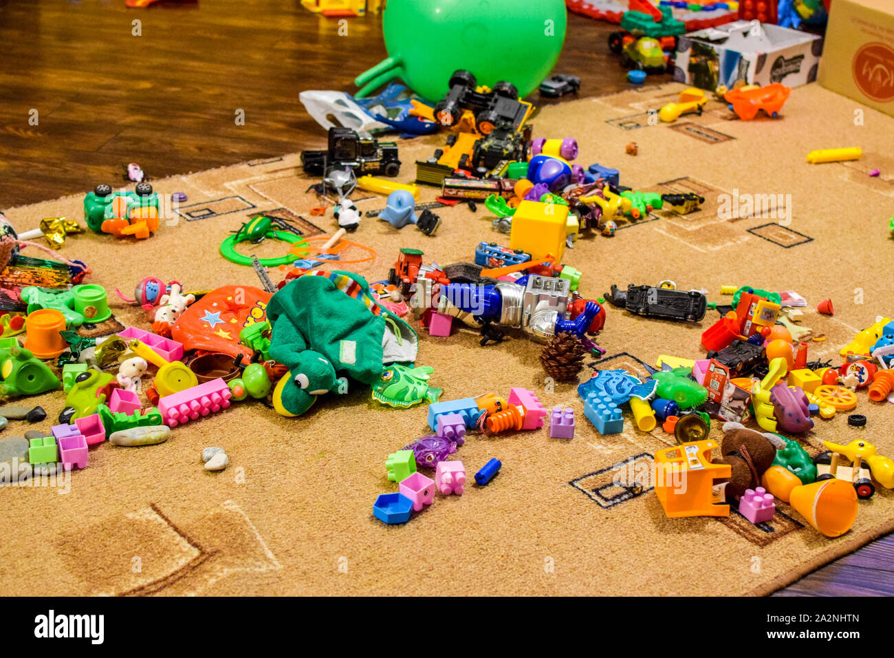 Messy Kids Room Toys Stock Photos Messy Kids Room Toys