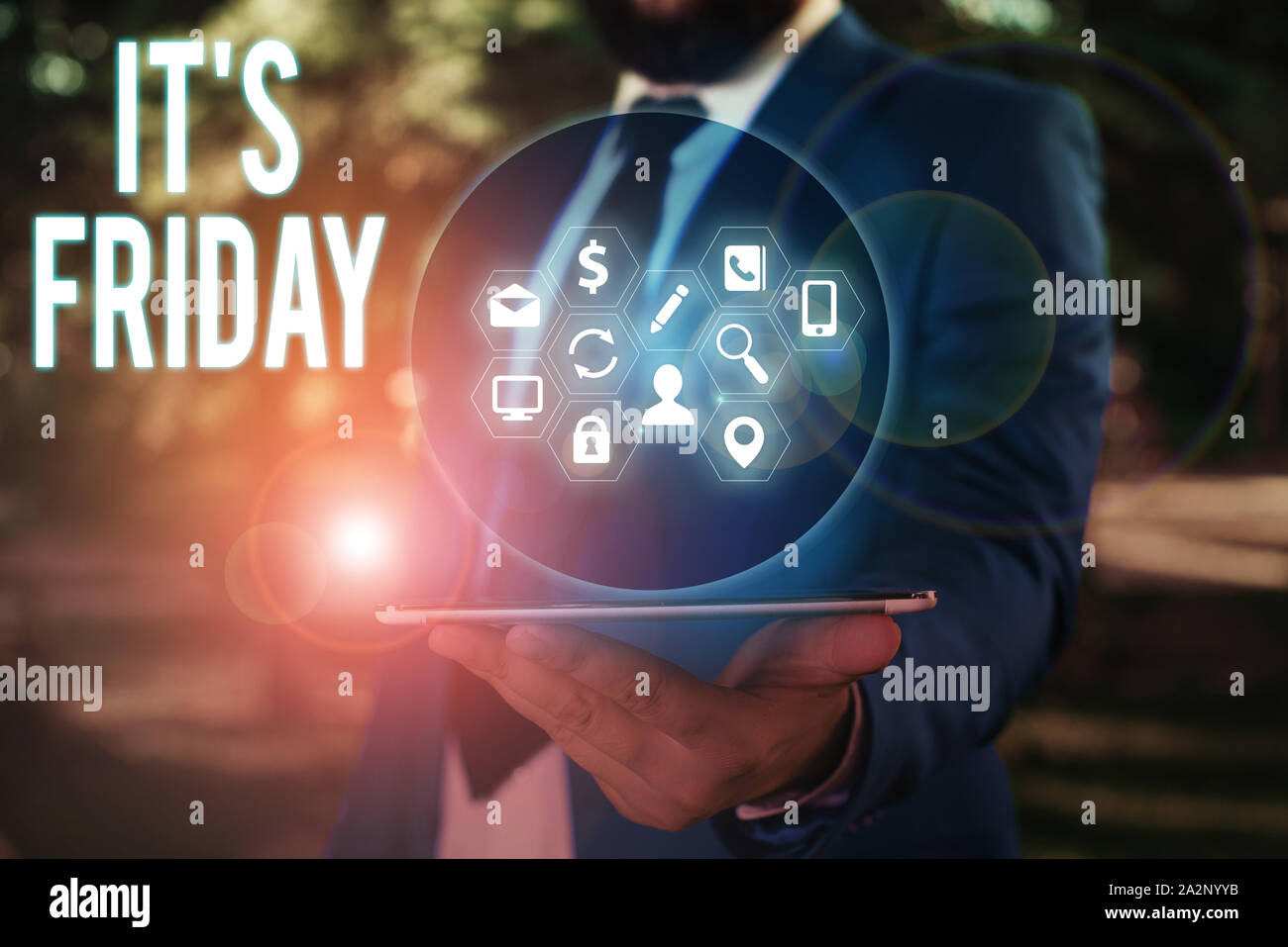 Conceptual Hand Writing Showing It S Friday Concept Meaning Last Day Of The Working Week Before Saturday Or Weekends Stock Photo Alamy