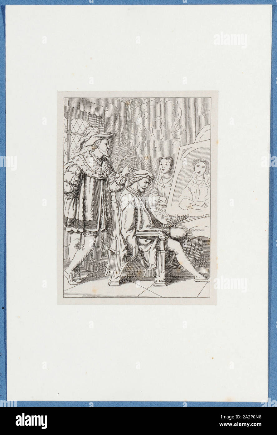 Holbein portrays anne boleyn hi-res stock photography and images - Alamy