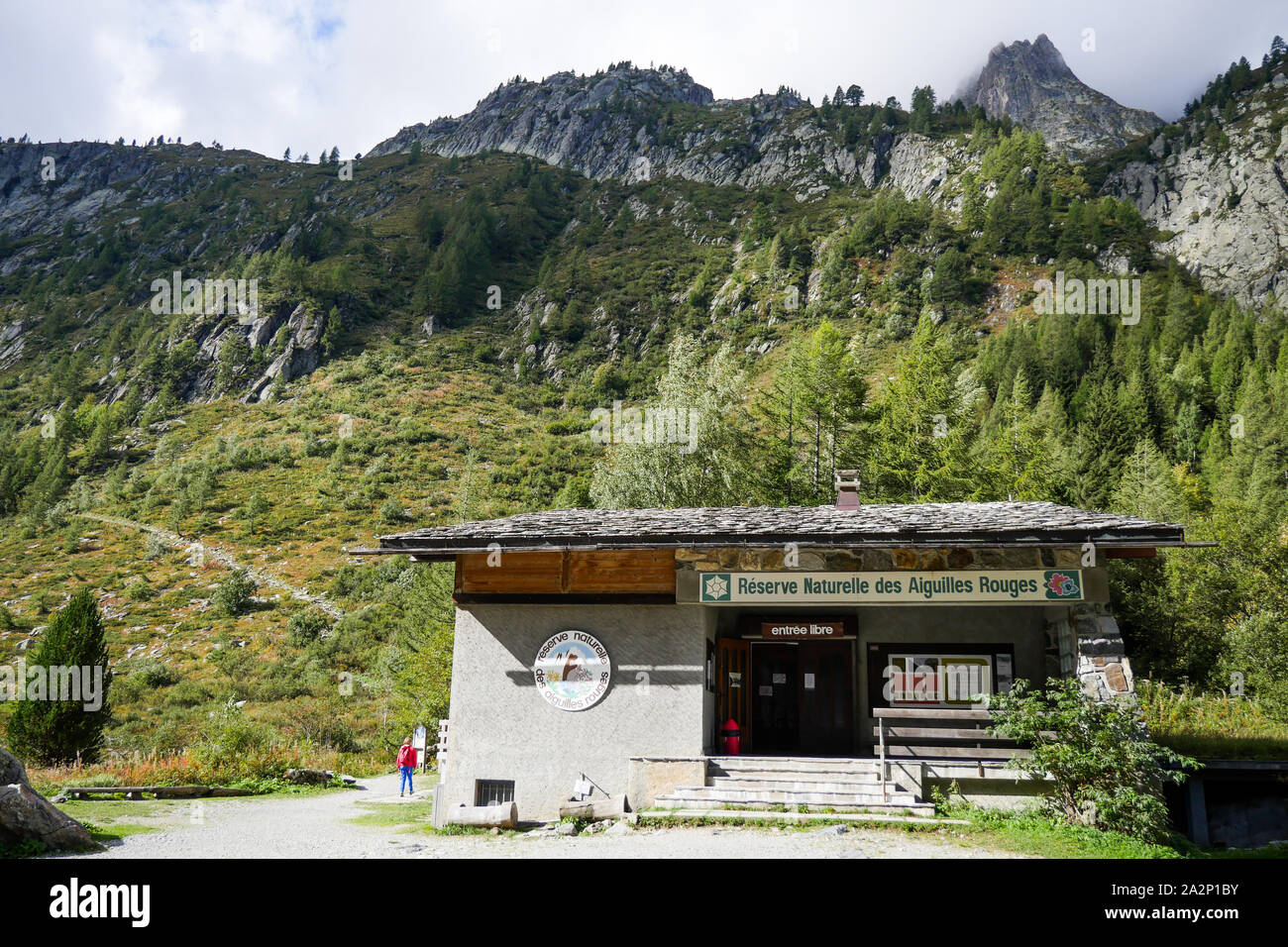 Natural Reserve of the Aiguilles Rouges Hut, Chamonix Valley, Haute ...