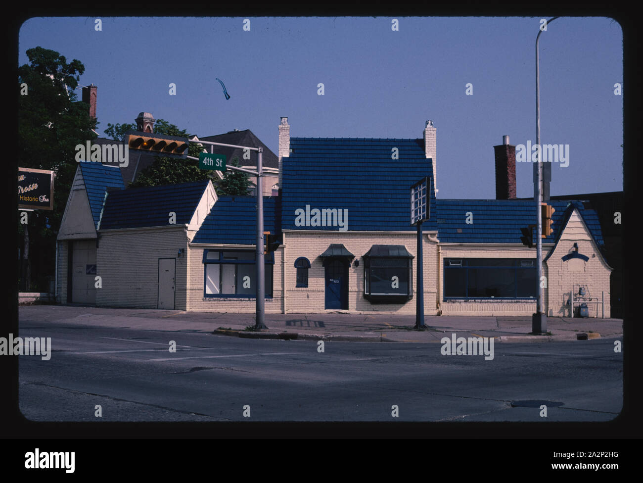 Pure gas station, La Crosse, Wisconsin Stock Photo Alamy